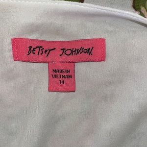 Betsey Johnson Floral Wrap dress